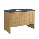 Light Natural Oak / Charcoal Soapstone - 3 Faucet Holes