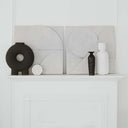 Renwil Sahara 24" Wide Wall Art - Off-White