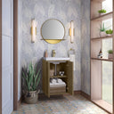Walnut Whisper / Champagne Brass