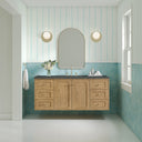 Light Natural Oak / Parisien Bleu - 3 Faucet Holes