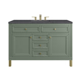 Charcoal Soapstone - 3 Faucet Holes