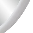 Renwil Porpoise 36" Tall Round Mirror - Matte White