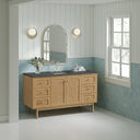 Light Natural Oak / Parisien Bleu - 3 Faucet Holes