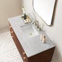 Mid-Century Walnut / Eternal Jasmine Pearl - 3 Faucet Holes