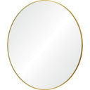 Renwil Fragoso 48" Tall Round Wall Mirror - Yellow
