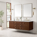 Mid-Century Walnut / Eternal Jasmine Pearl - 3 Faucet Holes