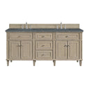 Whitewashed Oak / Parisien Bleu - 3 Faucet Holes
