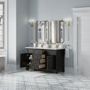 Black Onyx / White Zeus - 1 Faucet Hole