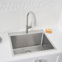 Blanco Quatrus R15 25" Single Bowl Dual Mount Stainless Steel Laundry Sink