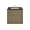 Walnut Whisper / Charcoal Soapstone - 3 Faucet Holes