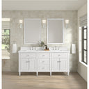 Bright White / White Zeus - 3 Faucet Holes