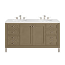 Walnut Whisper / White Zeus - 3 Faucet Holes