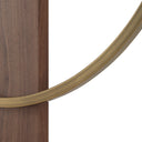 Renwil Avigail Wall Clock - Antique Brushed Brass