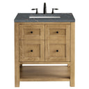Light Natural Oak / Parisien Bleu - 3 Faucet Holes