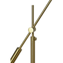 Renwil Claire 70" Length Floor Lamp - Satin Brass