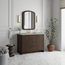 Sable / Victorian Silver - 1 Faucet Holes