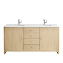 Coastal Driftwood / White Zeus - 1 Faucet Hole
