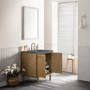 Light Natural Oak / Parisien Bleu - 3 Faucet Holes