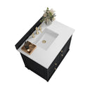 Black Onyx / White Zeus - 3 Faucet Holes