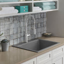 Blanco Liven Silgranit 25" Single Bowl Dual Mount Laundry Sink