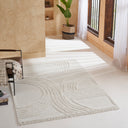 Renwil Terrain 7'10 x 10'2 Handwoven Indoor Rug - Off-White