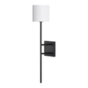 Renwil Eunices 24" Length Wall Sconce - Black And White