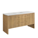 Light Natural Oak / Arctic Fall - 3 Faucet Holes