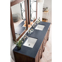 Mid-Century Acacia / Charcoal Soapstone - 3 Faucet Holes