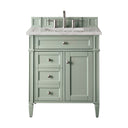 Sage Green / Victorian Silver - 3 Faucet Holes