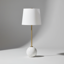 Everren Naomi 27" Length Table Lamp -  Antique Brass