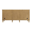 Light Natural Oak / White Zeus - 3 Faucet Holes