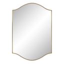 Renwil Florianne 36" Tall Rectangular Arch Mirror - Champagne