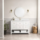 Bright White / White Zeus - 1 Faucet Hole