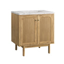 Light Natural Oak / Eternal Jasmine Pearl - 3 Faucet Holes
