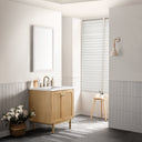 Light Natural Oak / White Zeus - 3 Faucet Holes