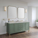 Smokey Celadon / Victorian Silver - 3 Faucet Holes