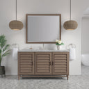 Whitewashed Walnut / Victorian Silver - 3 Faucet Holes