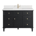 Black Onyx / White Zeus - 1 Faucet Hole