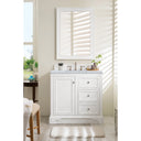 Bright White / Carrara White - 3 Faucet Holes
