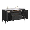 Carbon Oak / White Zeus - 3 Faucet Holes