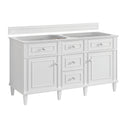 Bright White / No Countertop