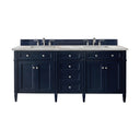 Victory Blue / Victorian Silver - 3 Faucet Holes