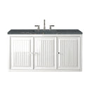 Glossy White / Parisien Bleu - 3 Faucet Holes