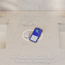 Whitewashed Walnut / Victorian Silver - 3 Faucet Holes