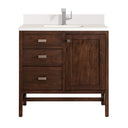 Mid-Century Acacia / White Zeus - 1 Faucet Hole