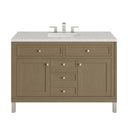 Walnut Whisper / Eternal Jasmine Pearl - 3 Faucet Holes