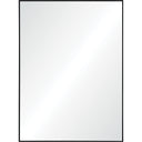 Renwil Raizel 40" Tall Rectangle Wall Mirror - Black