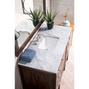 Mid-Century Acacia / Carrara White - 3 Faucet Holes