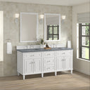 Bright White / White Zeus - 3 Faucet Holes