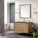 Light Natural Oak / Parisien Bleu - 3 Faucet Holes